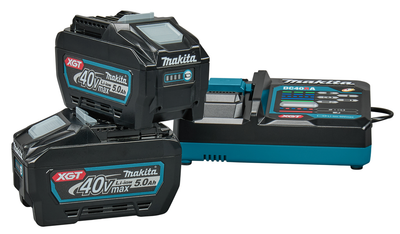 Makita startset xgt dc40ra 2x bl4050f | 40v 5,0ah accu - 1911v6-0