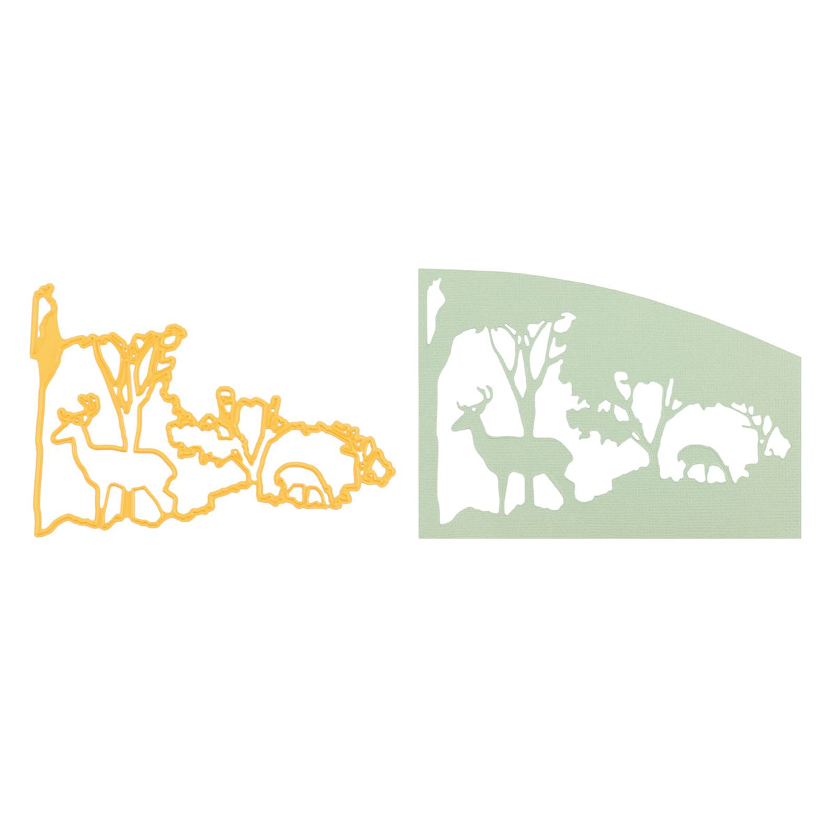 Nellie's choice • shape die rendieren landschap