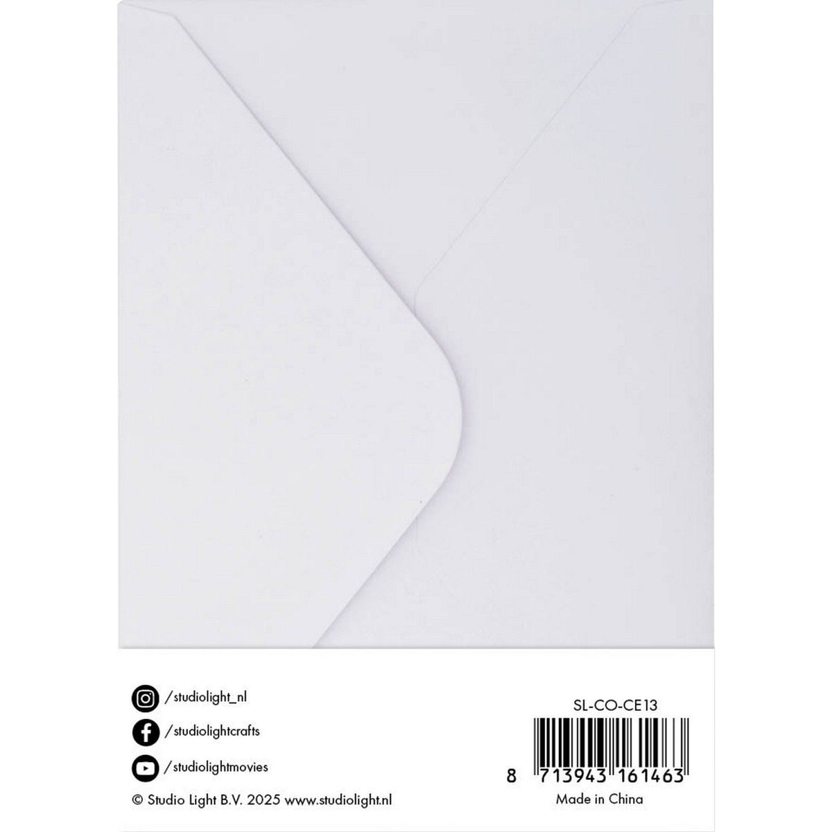 Studio light • consumables cards envelopes christmas red