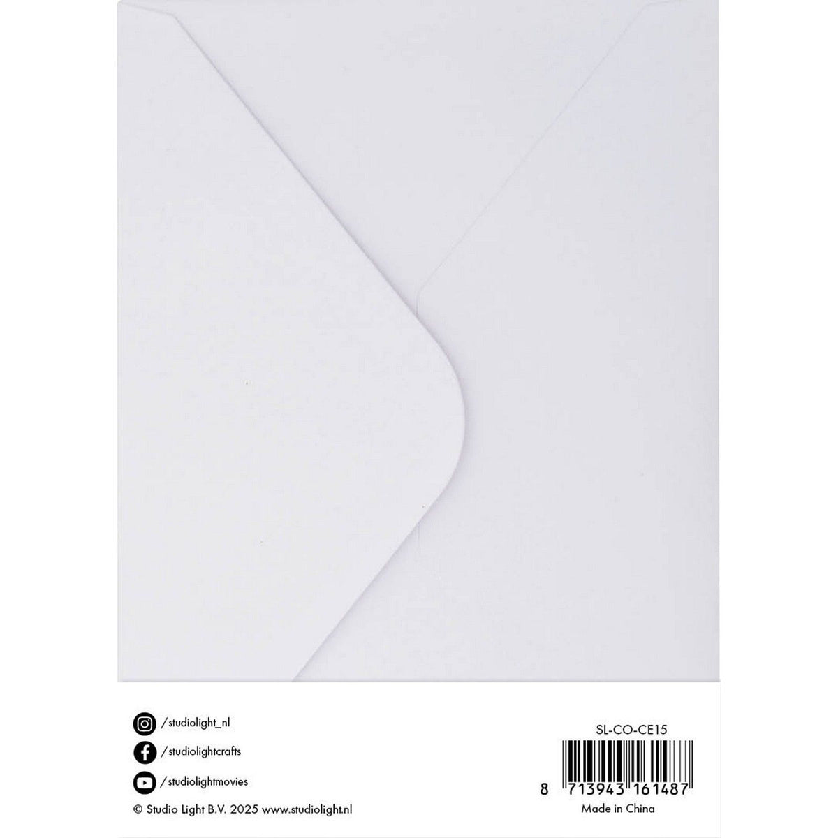 Studio light • consumables cards envelopes christmas red