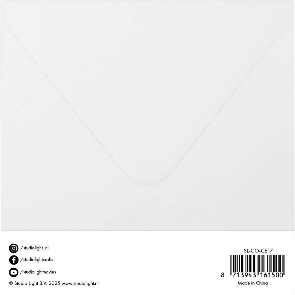 Studio light • consumables cards envelopes christmas red