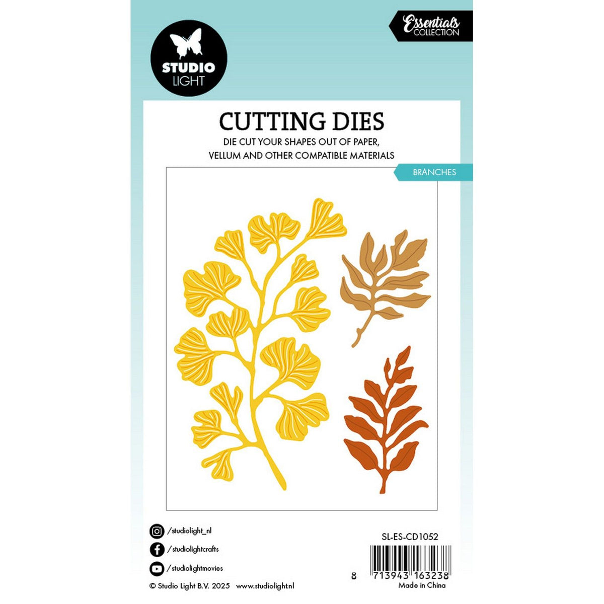 Studio light • essentials cutting die branches