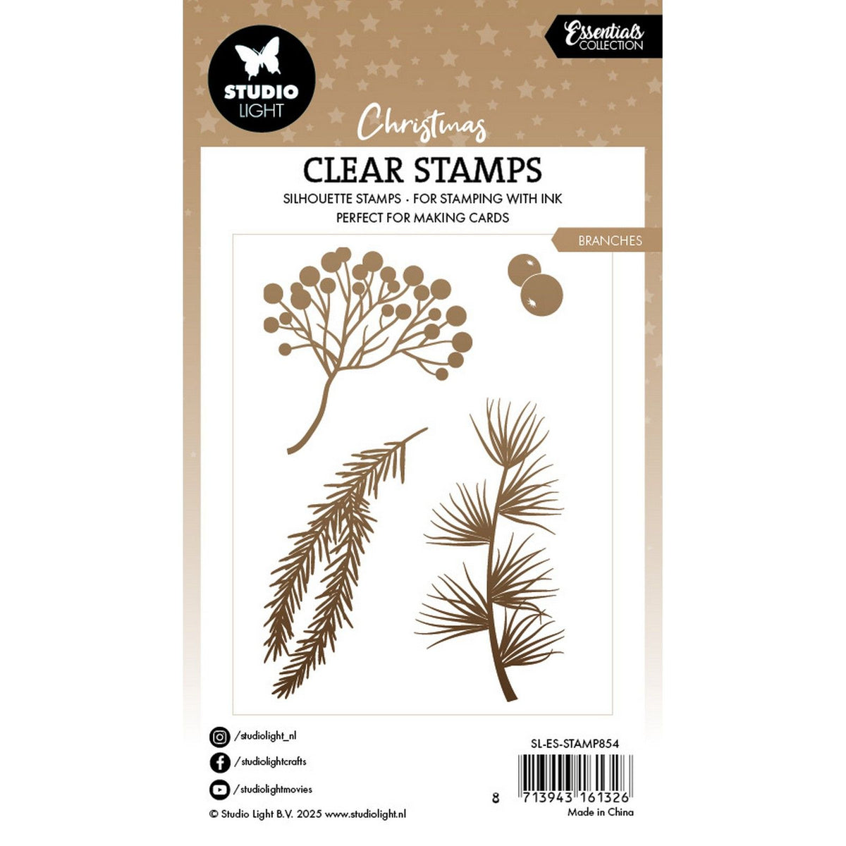 Studio light • essentials clear stamp branches