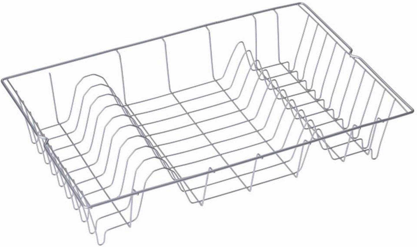 Tomado metaltex colonia afdruiprek 48x30x10cm metaal polytherm zilverkleur gecoat