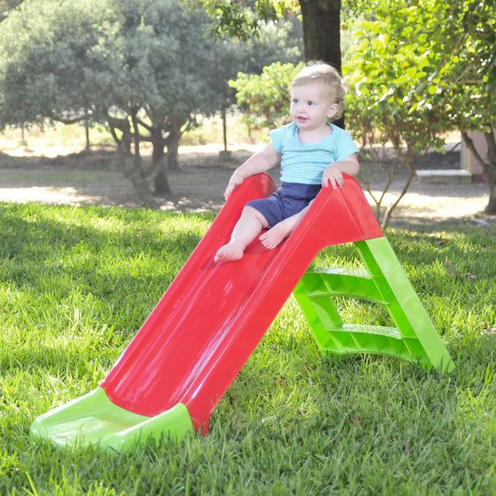 Starplay glijbaan 135 x 46 x 67 cm rood groen