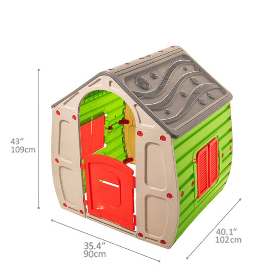 Starplay Magical Speelhuis Junior 102 x 90 x 109 cm Grijs Wit Groen