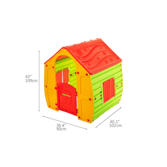 Starplay Magical Speelhuis 102 x 90 x 109 cm Rood Geel Groen