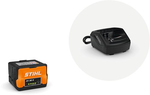 Stihl ak 30 s accumulator starter set (1x 5.0ah accu + lader) - 45200075902
