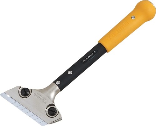 Tajima universeel schraapstaal | lengte 300 mm lemmetbreedte 18 mm | met uitwisselbare lemmet | 1 stuk - scrl300 scrl300
