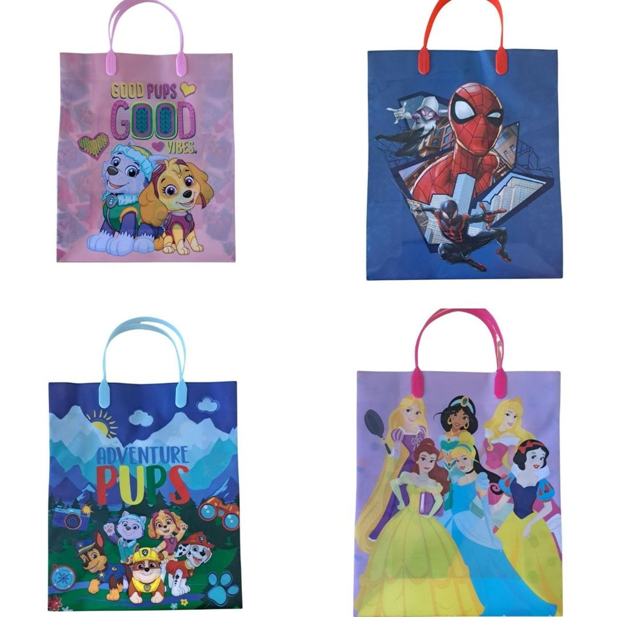 Geschenktas plastic kinderen 32x27x10cm