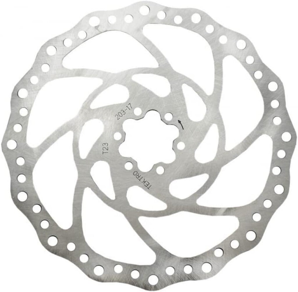 Tektro schijfrem rotor tr140-25 ø140mm, 2pc. centerlock, zlv
