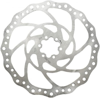 Tektro schijfrem rotor tr140-25 ø140mm, 2pc. centerlock, zlv