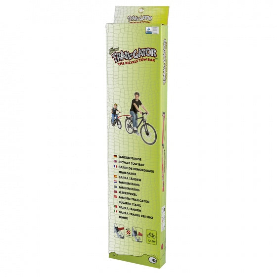 Trail-gator Tandemstang 25,4 31,8 mm staal rood