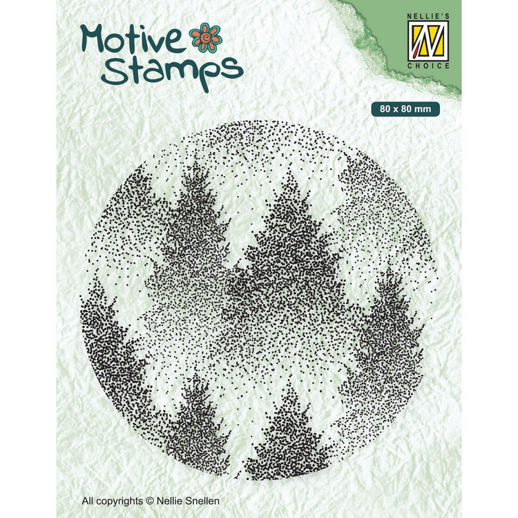 Nellie's choice • motive clear stempels misty forest