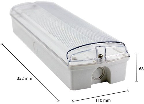 V-tac noodverlichting led opbouw 4 watt ip65 - 5021700
