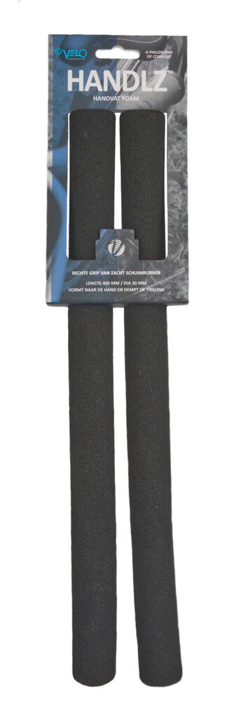 Velo handvat foam 400mm ø22,2mm, zwart