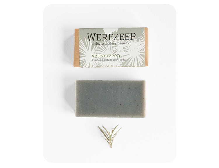 Werfzeep vetiverzeep - 100 gr