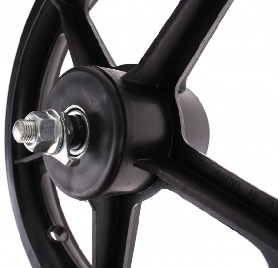 VWP Wiel Step Autoped 12 1 2 x 2 1 4 PVC Zwart