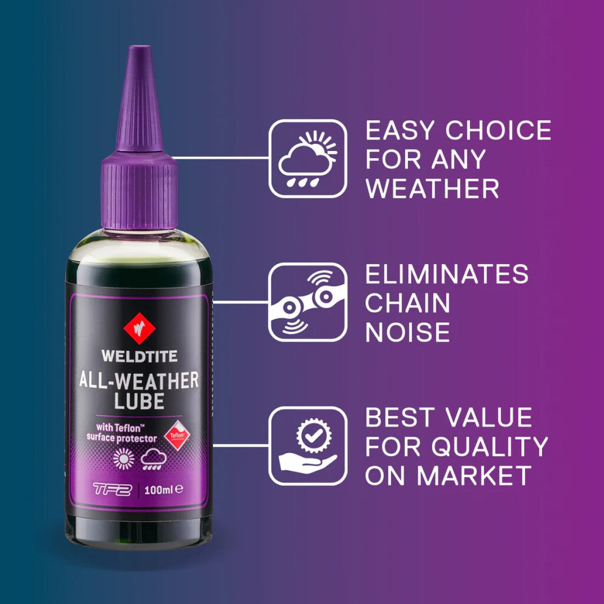 Weldtite kettingolie chain oil premium 100ml