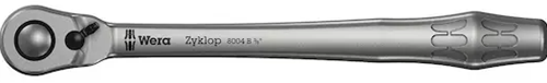 Wera zyklop metaal ratel 8004 b 3 8 (zilver, 1 4 )