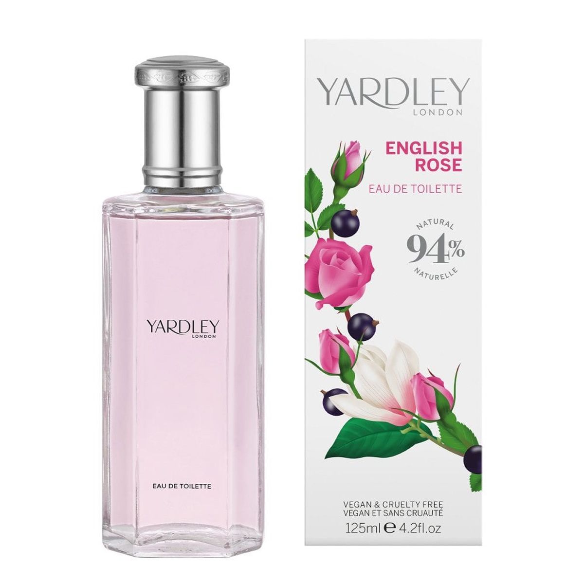 Yardley london english rose eau de toilette 125ml