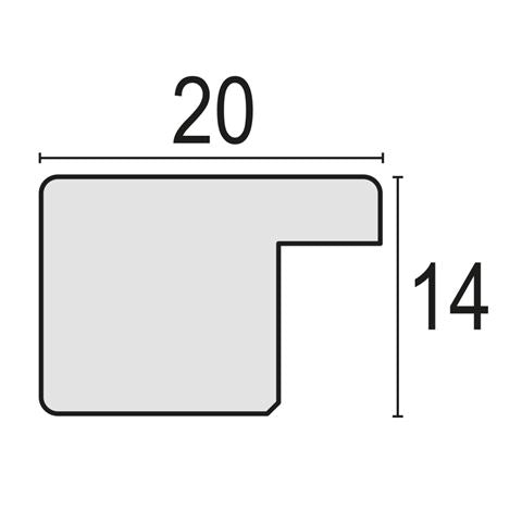 Zep m5736 wood frame 15x20 cm