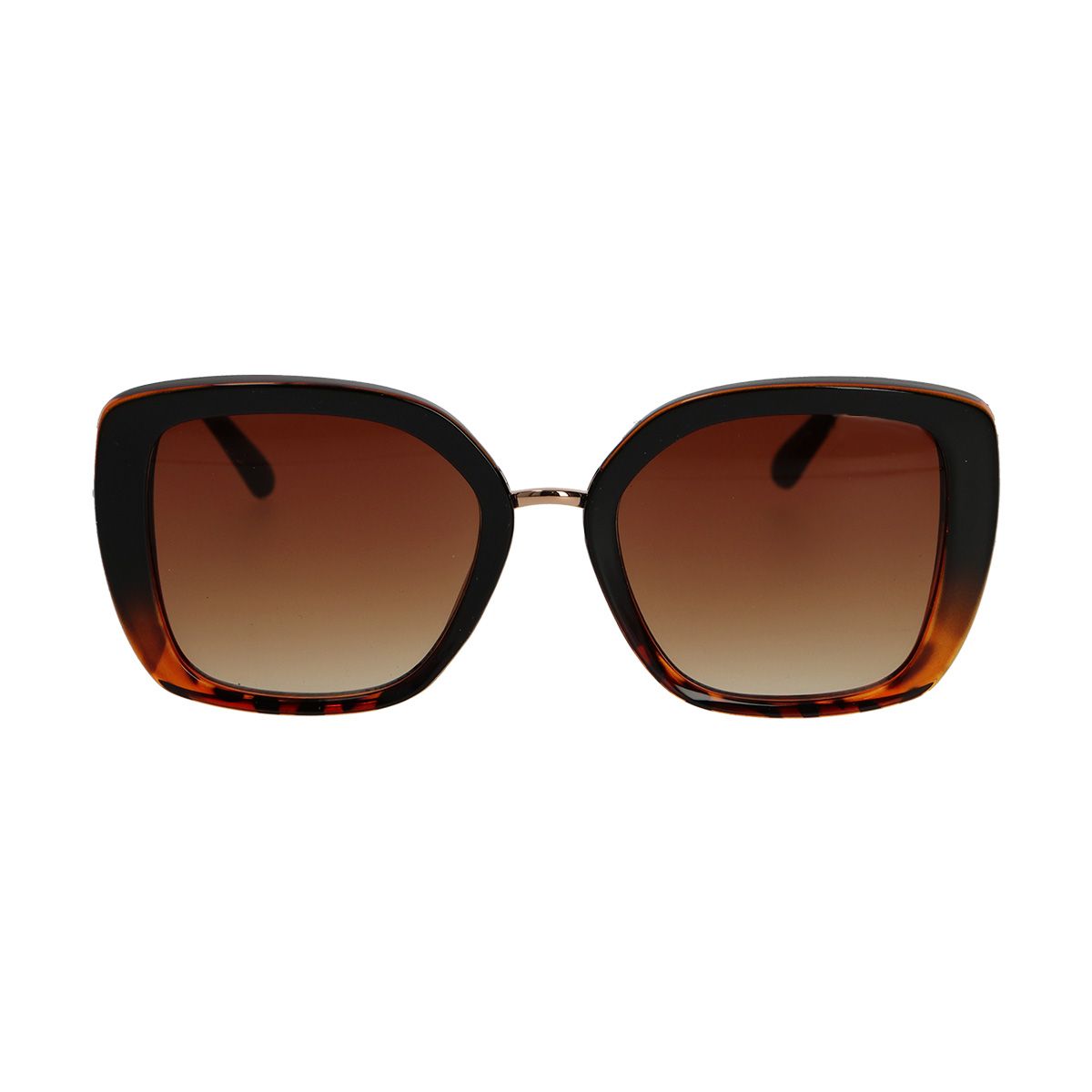 Spectrum zonnebril vlinder gradient tortoise bruin dames