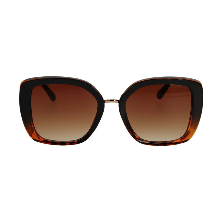 Spectrum zonnebril vlinder gradient tortoise bruin dames