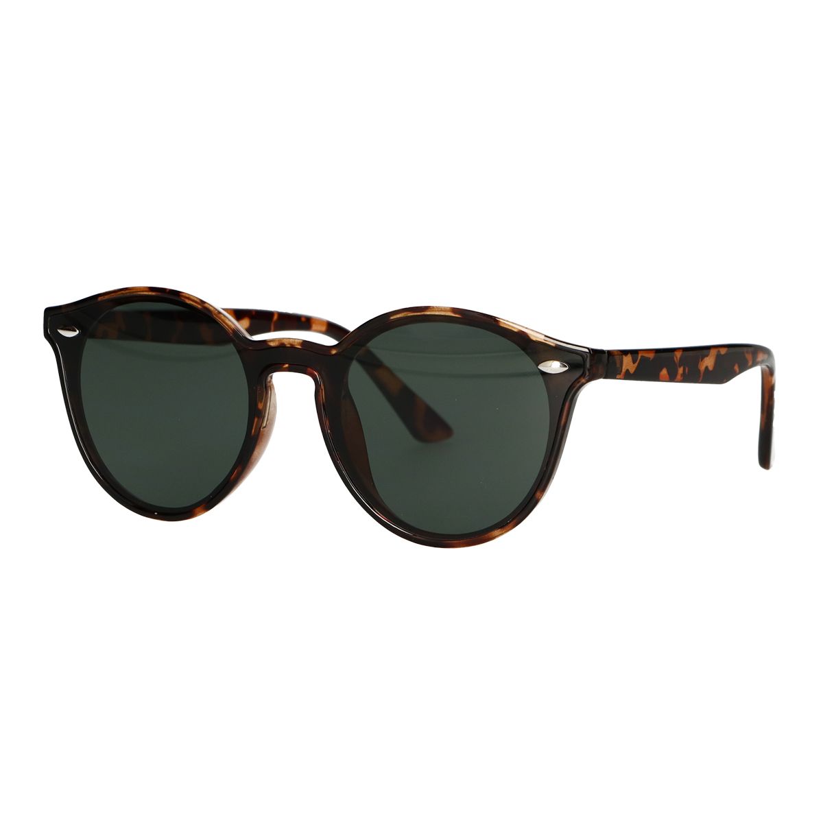 Spectrum zonnebril rond tortoise bruin dames