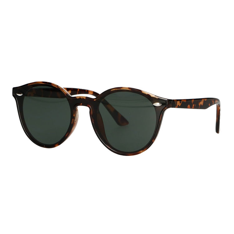 Spectrum zonnebril rond tortoise bruin dames
