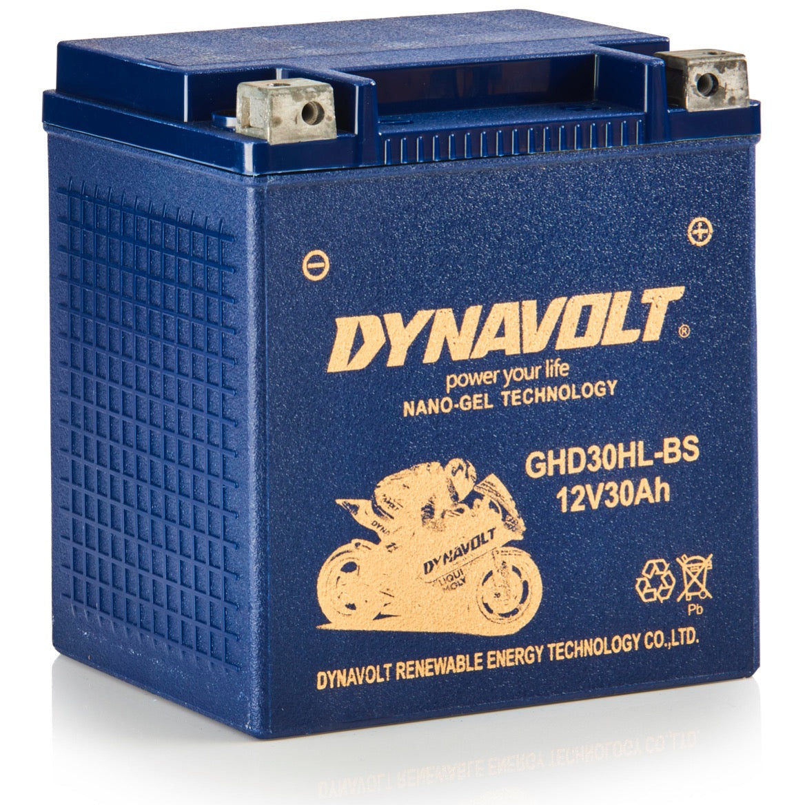 Dynavolt Accu GHD30HL-BS (Harley)