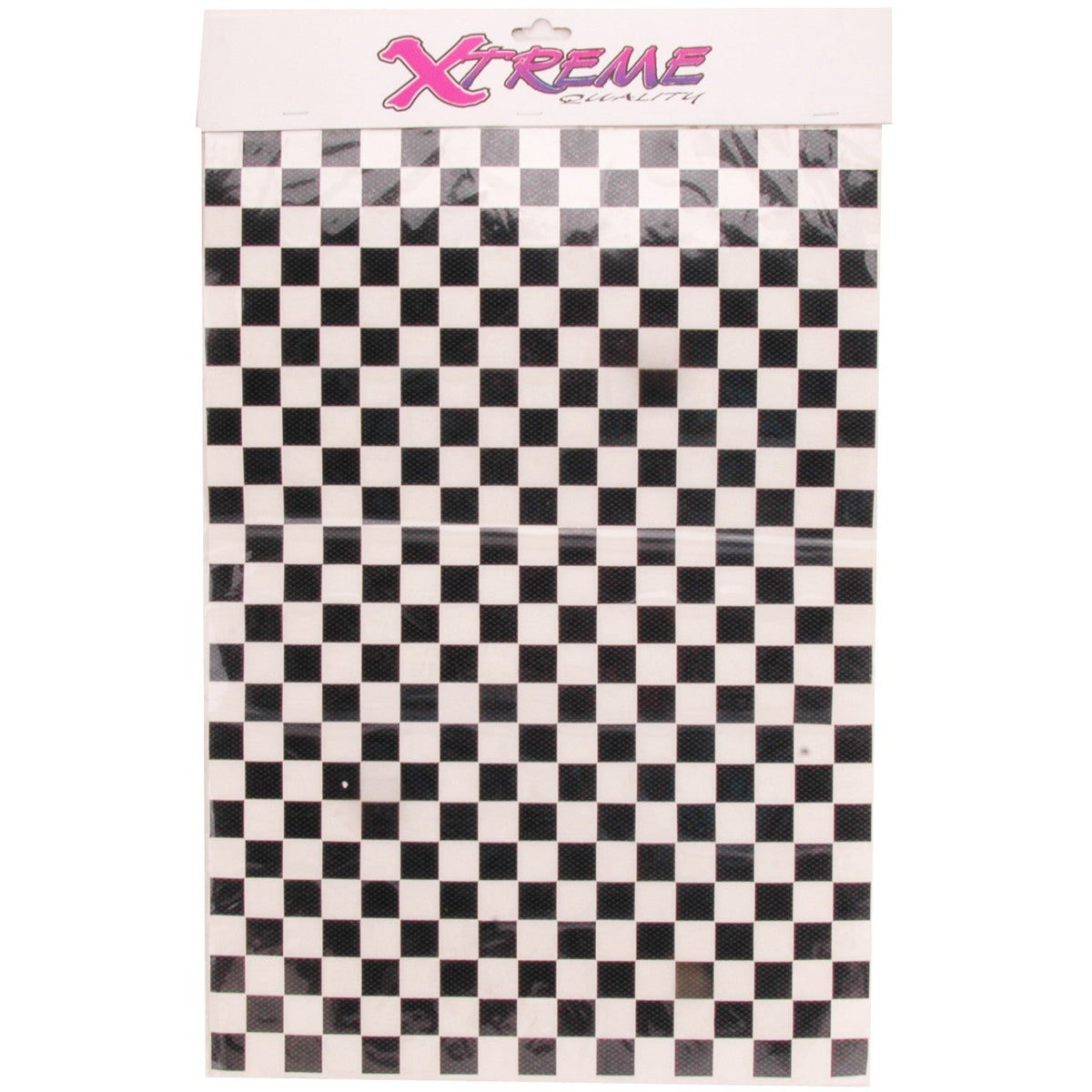 Diverse stickerset blokvlag carbon