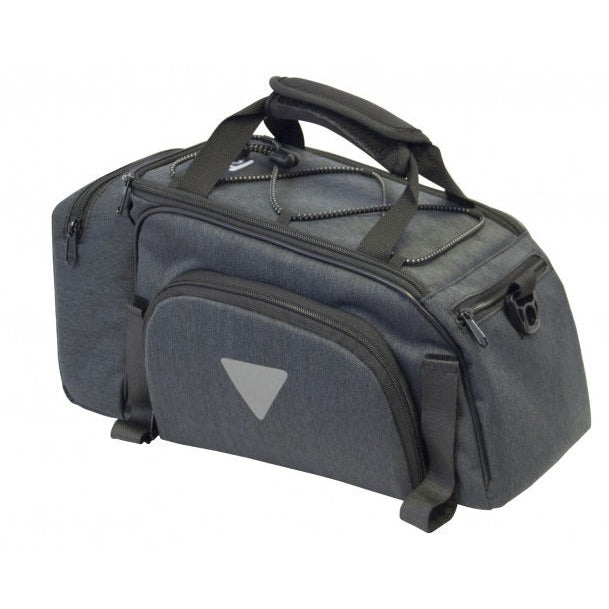 Qtcycletech Qt achterdragertas mik racktime finesse grijs
