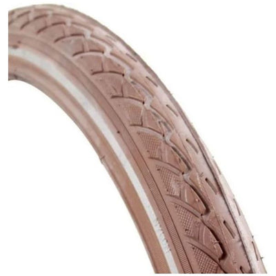 Deli tire buitenbanddeli 24x1.75 47-507 bruin reflectie