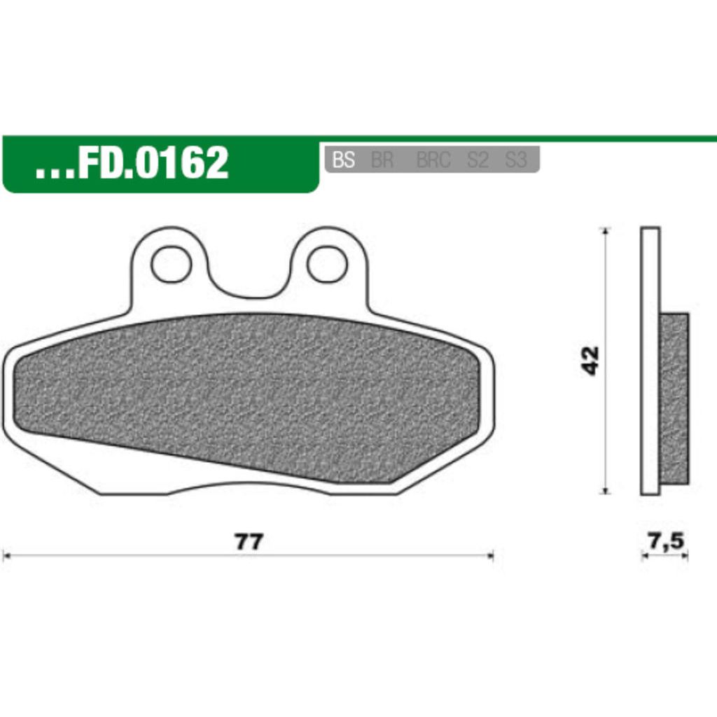 Newfren remblokset fd0162