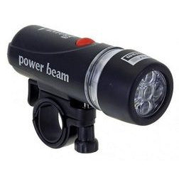 Koplamp ventura 5-led zwart