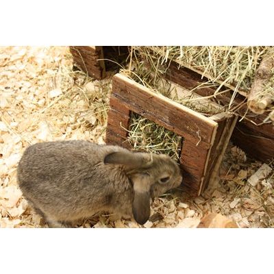 Nature first Raw houten hooiruif