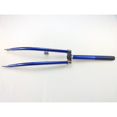 Dr vork 26 blauw met trommelnok