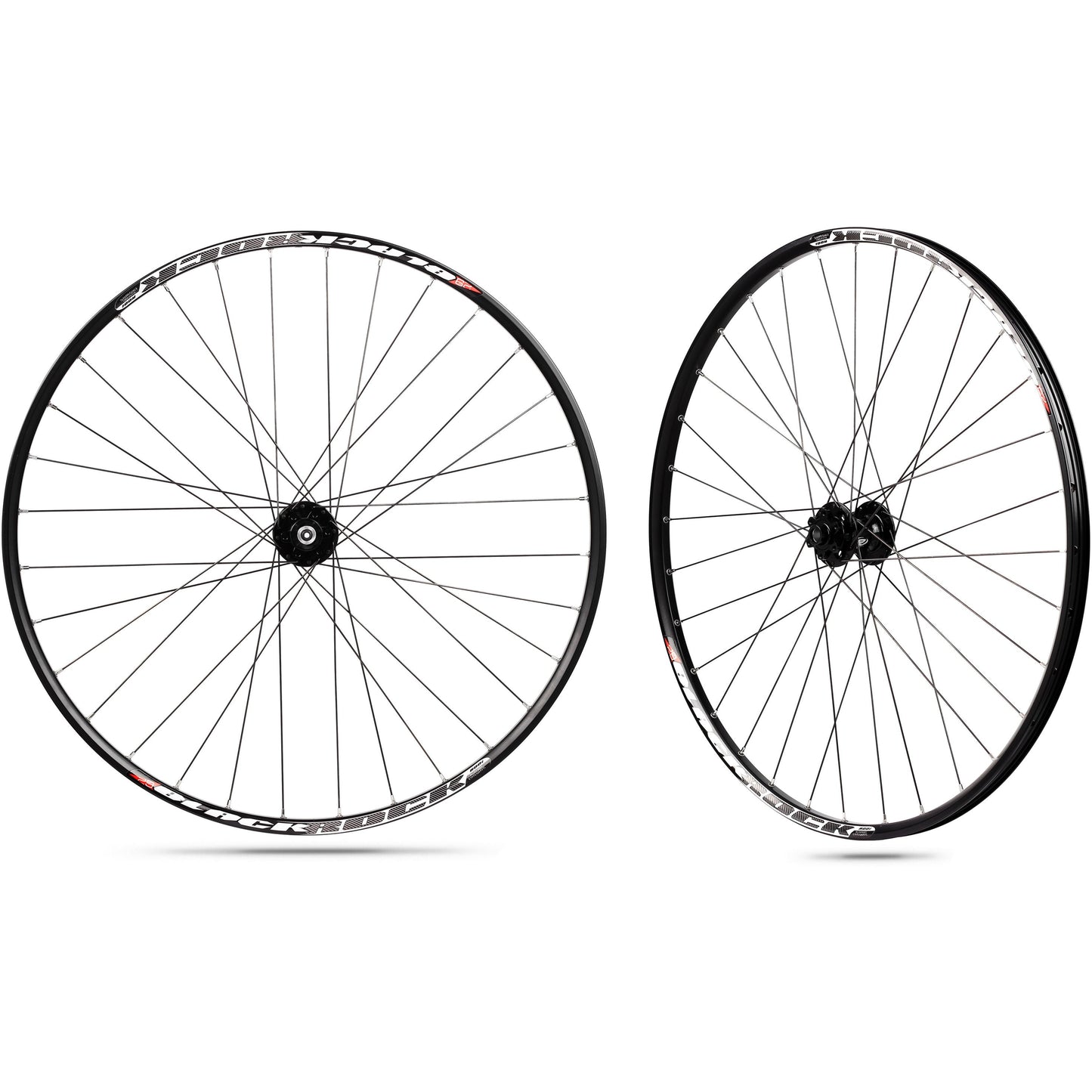 Rodi Wielset Blackrock 27.5 584*23 8 9 10 speed 32 spaken QR zwart