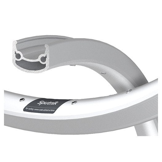 Ryde velg sputnik r 28 inch (622) cnc 32 gaats zilver