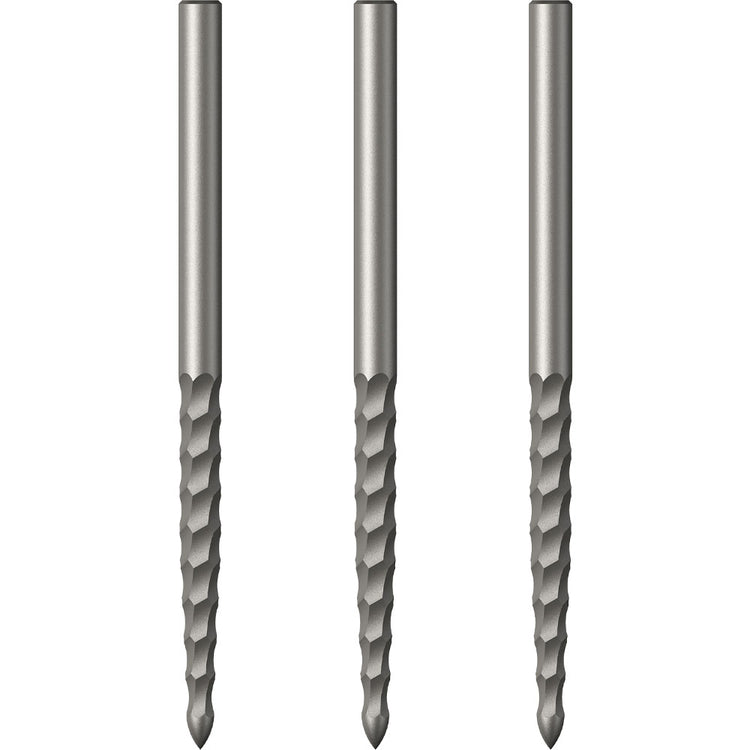 Mission Mission Lunar FS Tip Dart Points Silver 40 mm