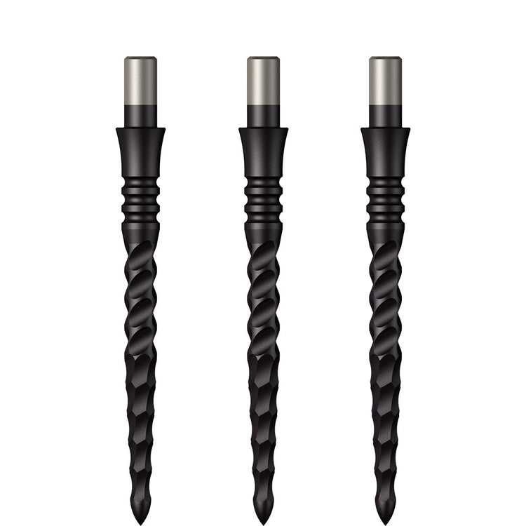Mission Mission Sniper Lunar CS Tip Dart Points Black 28 mm