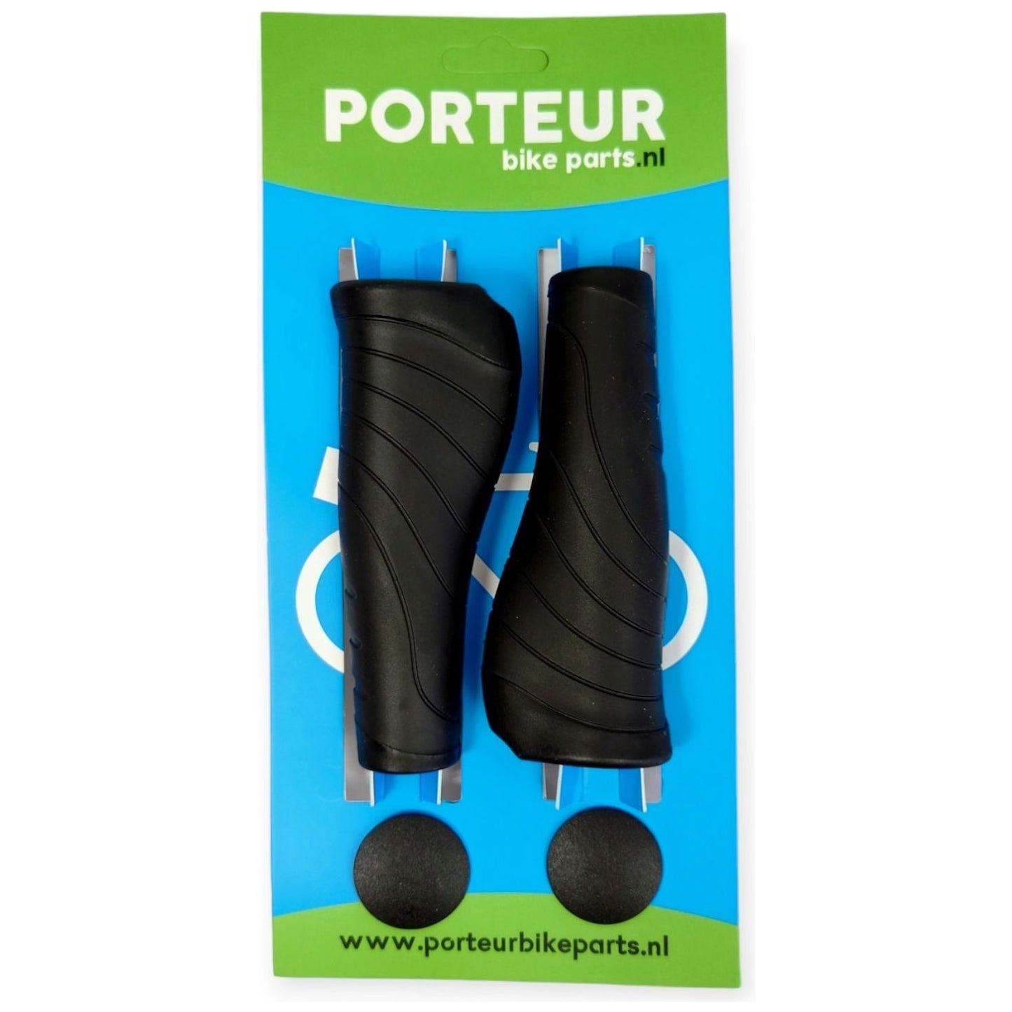 Porteur handvatten ergo zwart