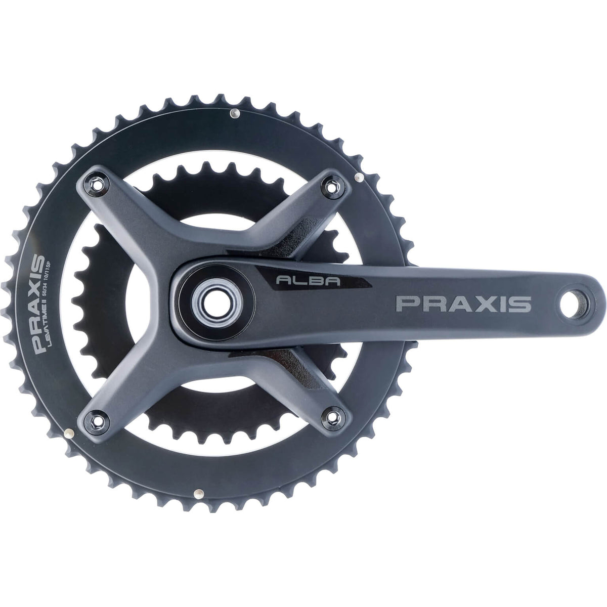 Praxis Crankstel Alba M30 DM X-spider 160 48 32T