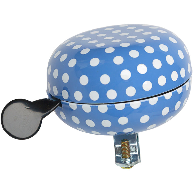 Newlooxs new looxs ding dong bel 80mm polka dot blue