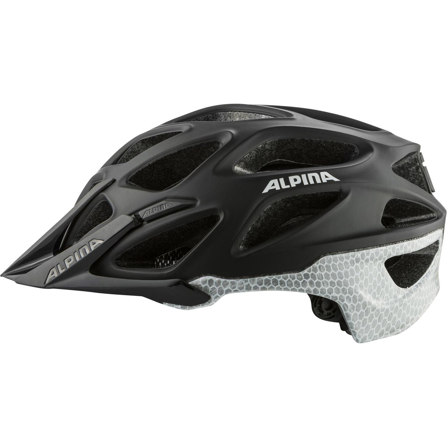 Alpina sports mtb helm mythos reflective 52-57 zwart