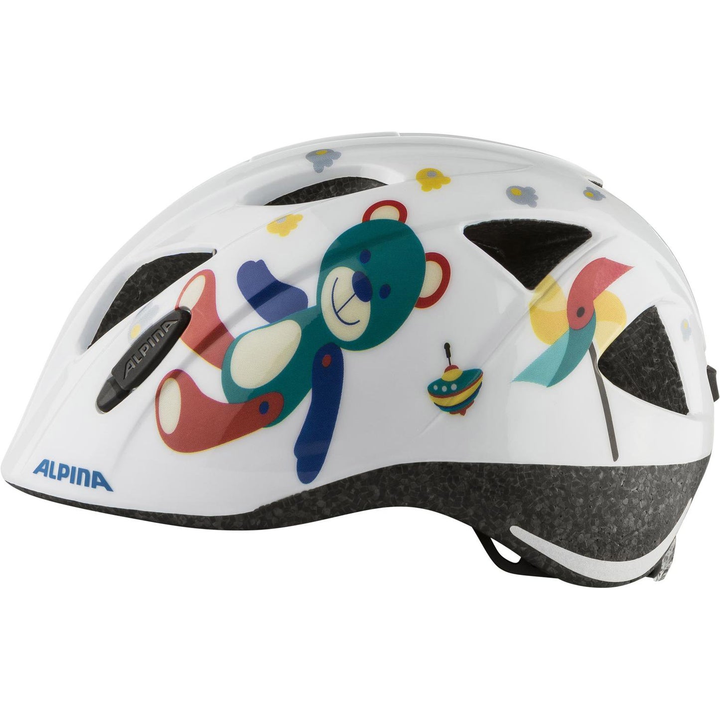 Alpina sports kinderhelm ximo white bear 47-51 glans