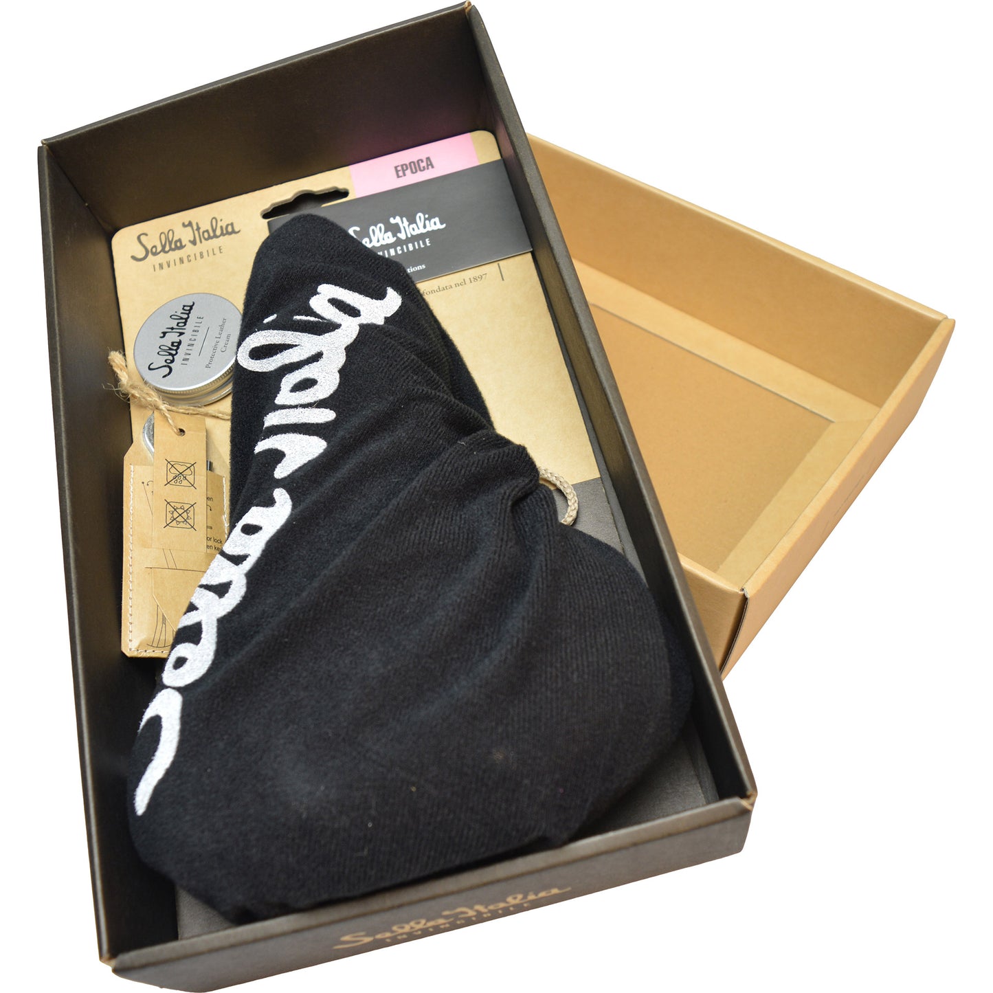 Selle Italia Zadel Italia V3 Vintage Epoca leder honingbruin AM