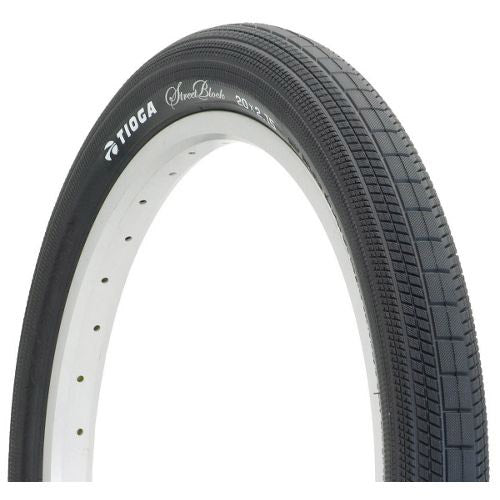 Tioga draadband street block 57-406 bmx zwart