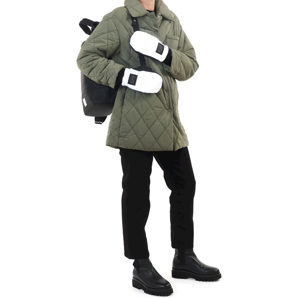 Weathergoods sweden weathergoods sweden reflecterende wanten silver m l